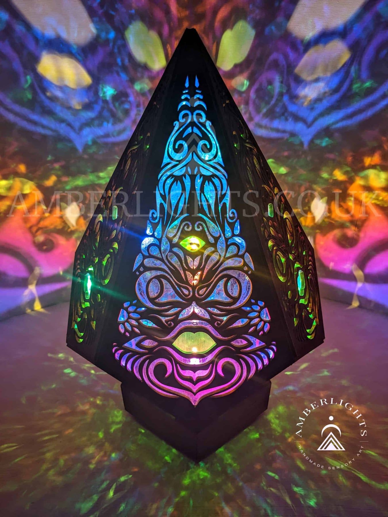 Clitoria Magenta sensory lamp