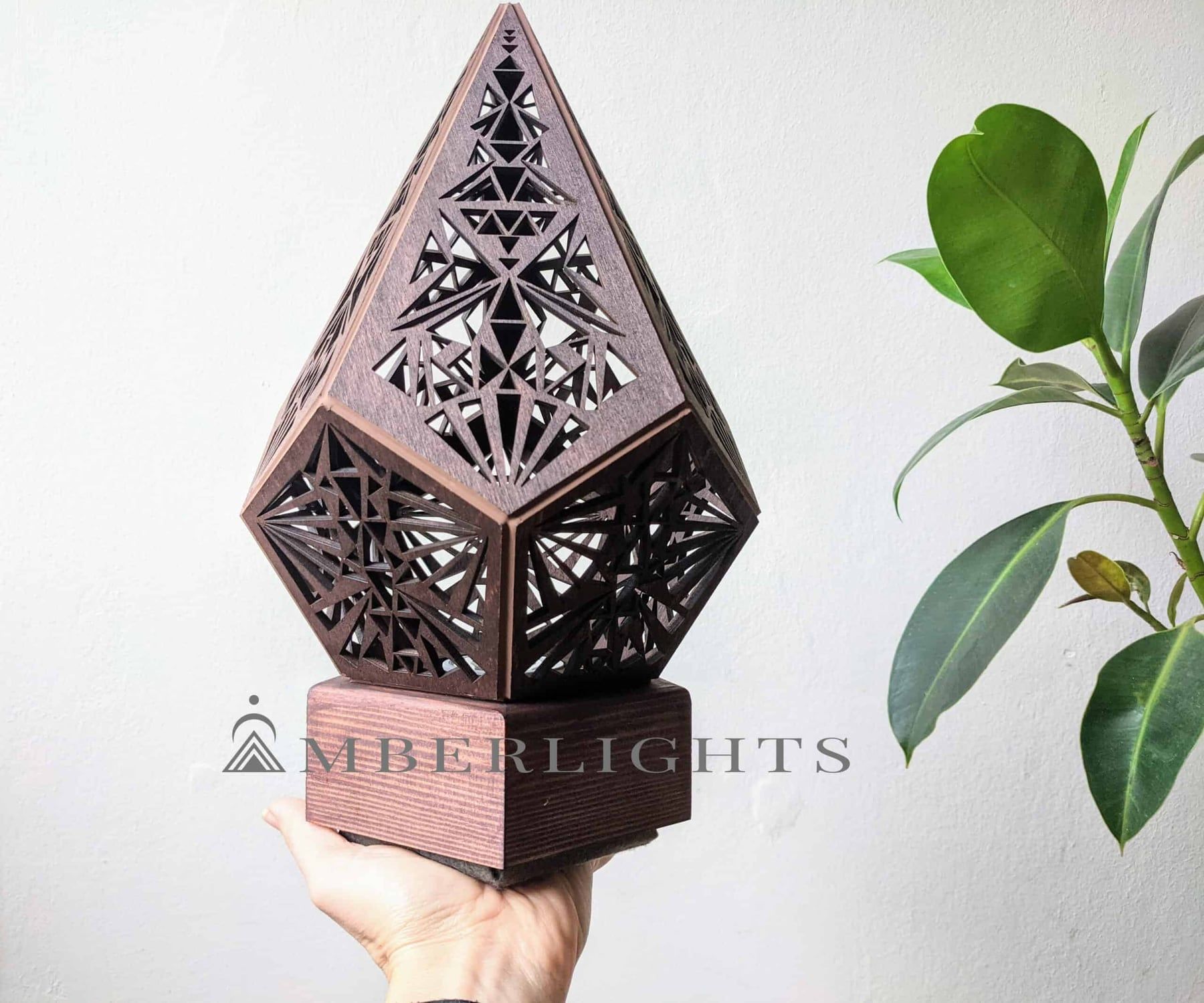 Natural Prism sensory lamp