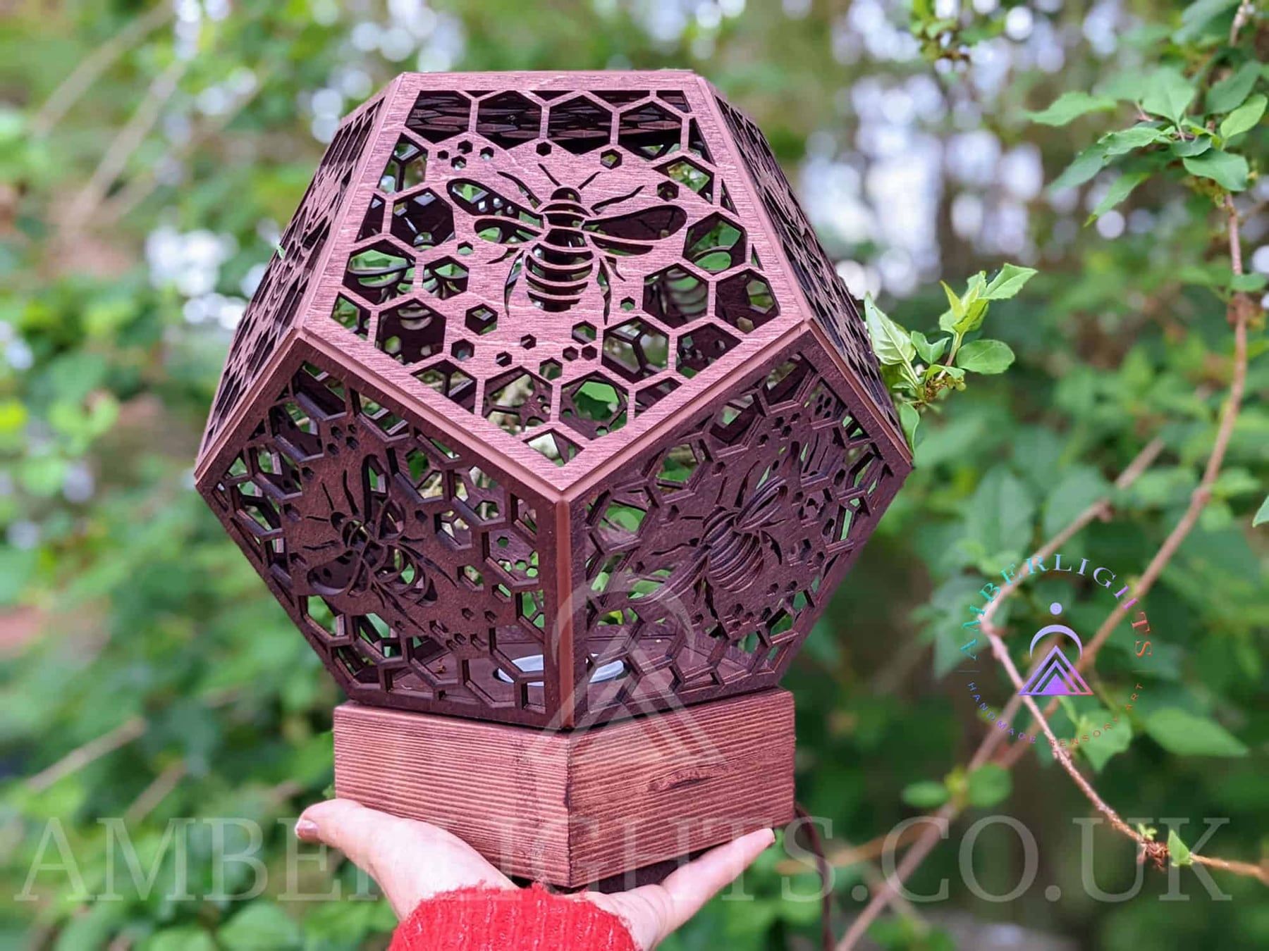 Natural Bee sensory lamp