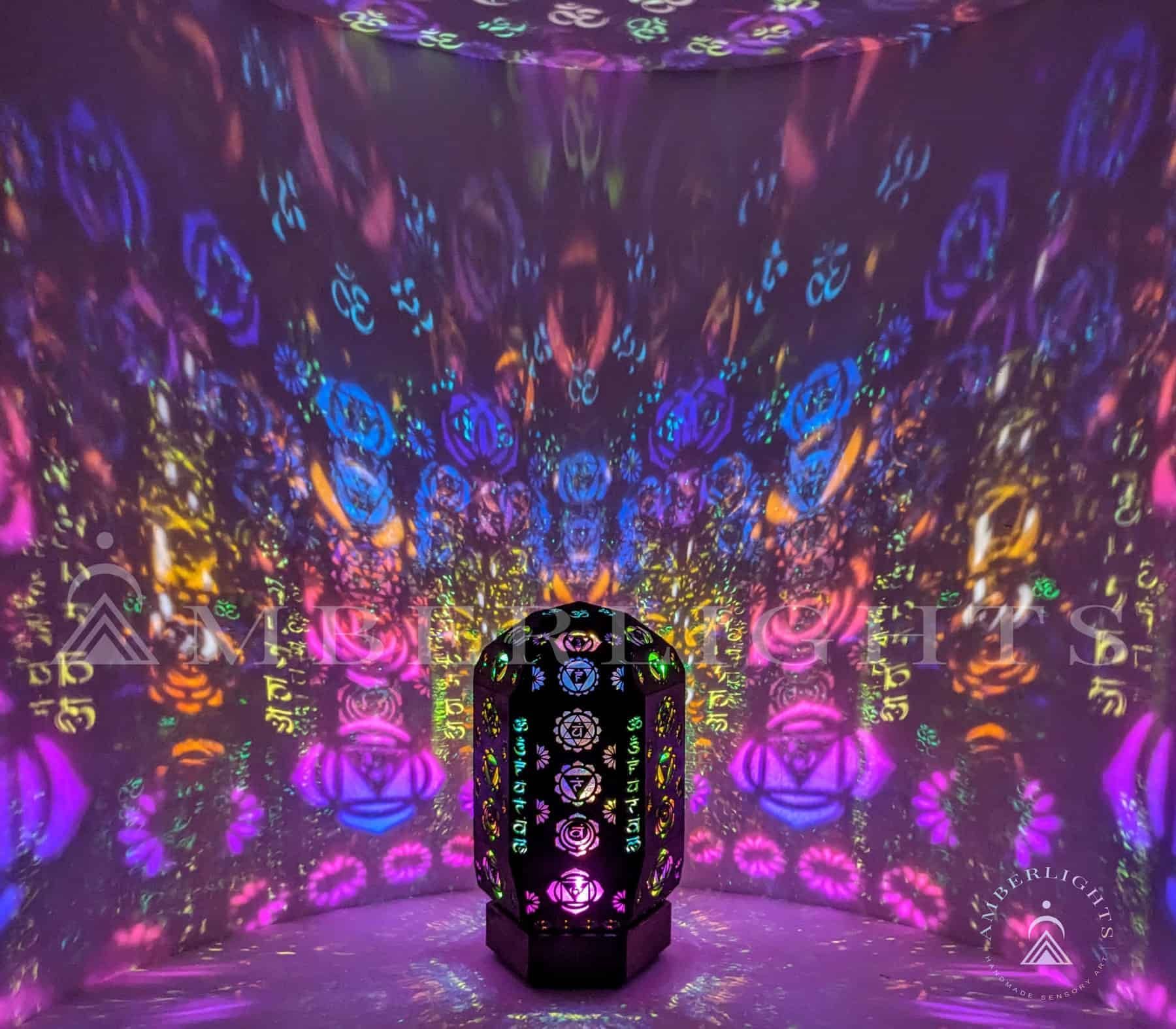 Chakra sensory lamp