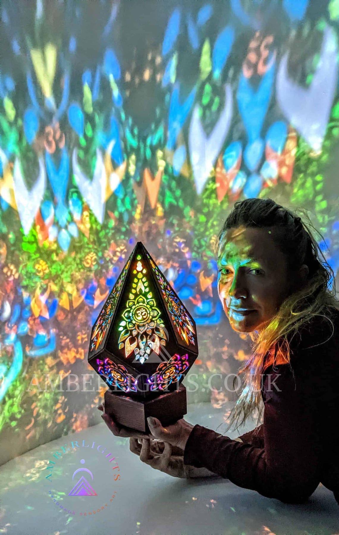 Aum Emerald sensory lamp, photo 4 of 4
