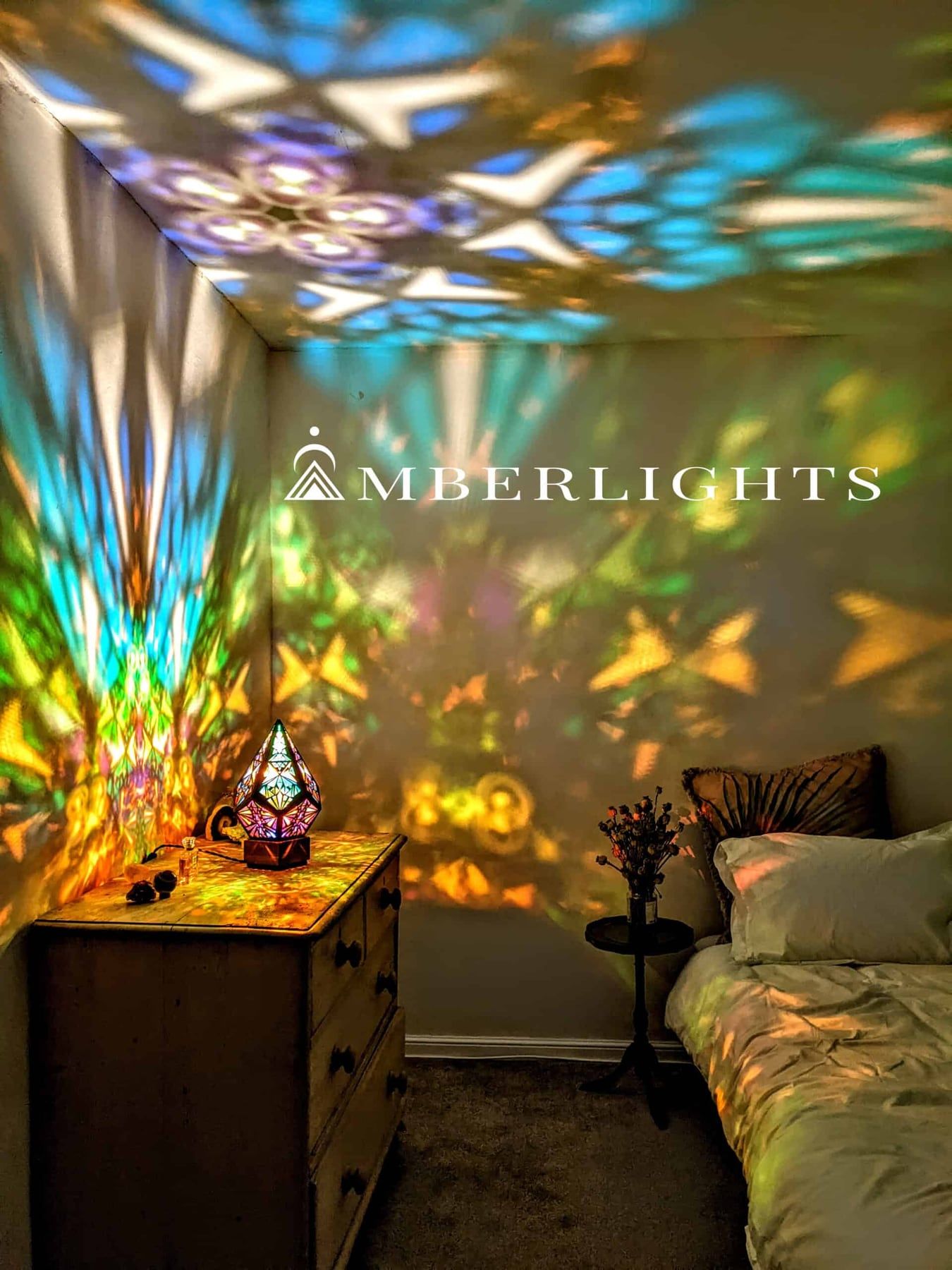Emerald Prism sensory lamp, photo 4 of 4