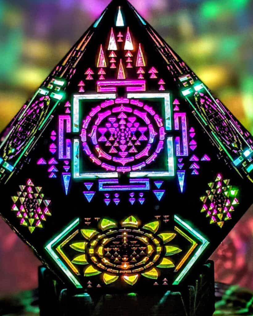 Amberlights light art