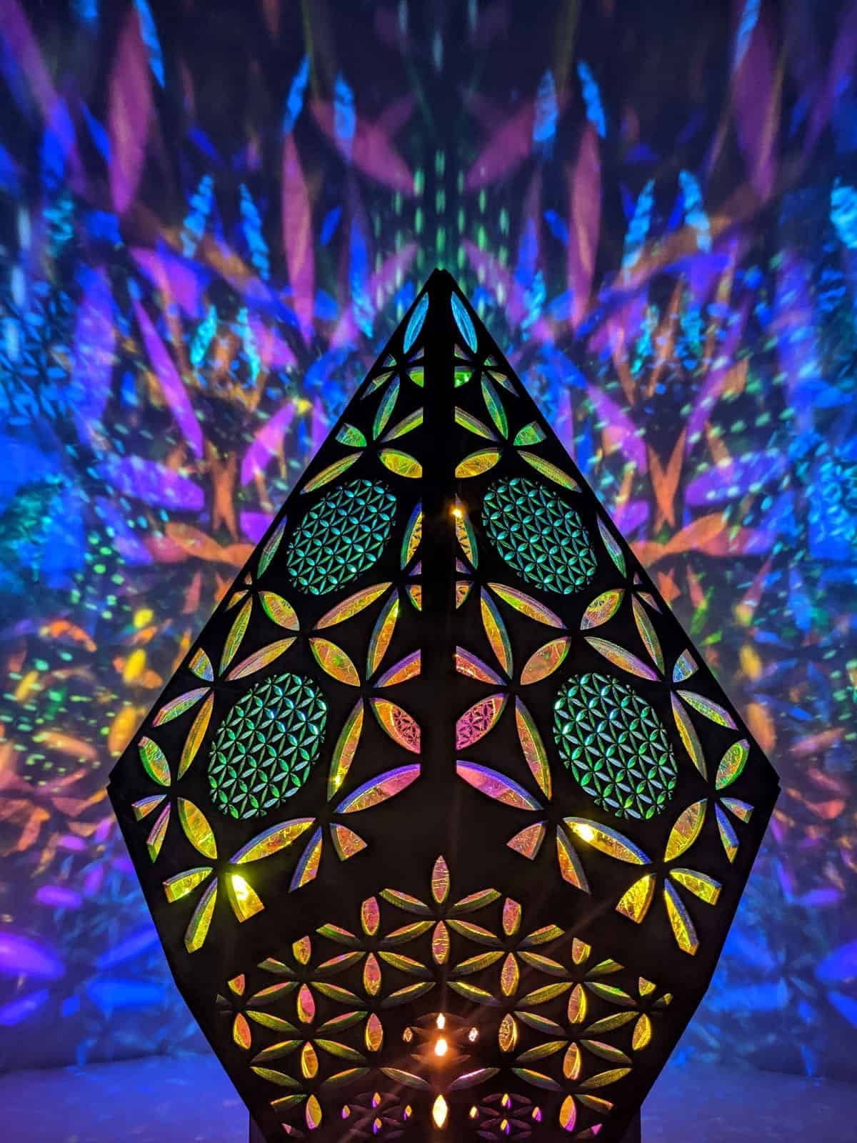 Amberlights light art