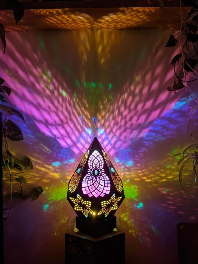 Amberlights light art