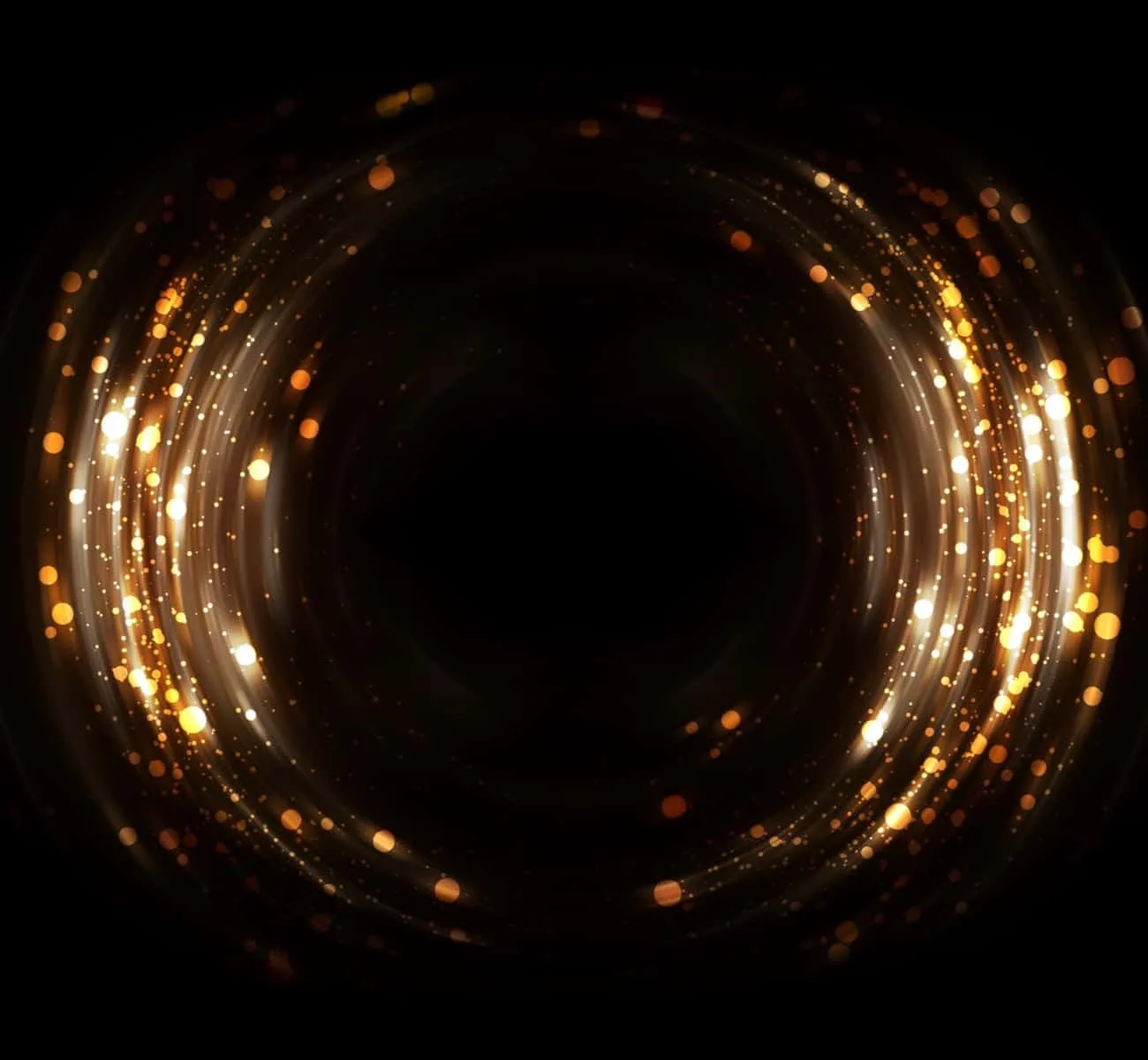 light in a tunnel effect 